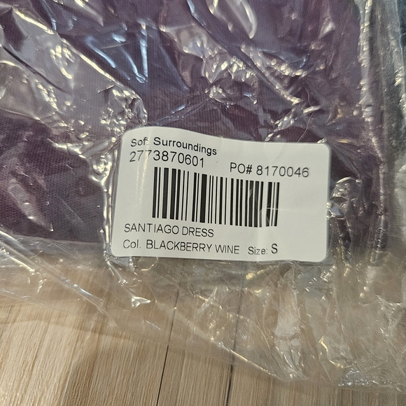 NEW Lot Of 3 Soft Surroundings Sleeveless Blue Maxi Dress Small Sundress Pockets - Picture 5 of 7